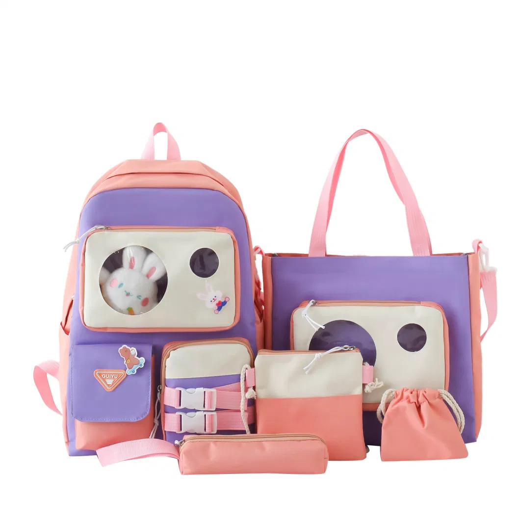 Large-Capacity Korean Style Fashion Junior High School Fresh Casual Backpack