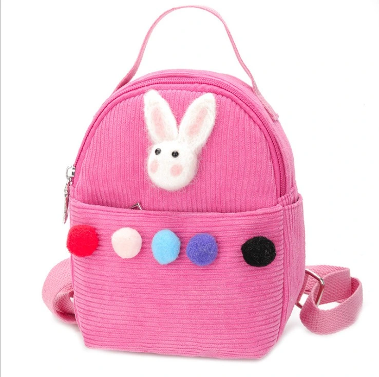 2021 Cute Children&prime;s Schoolbag Chick Embroidery Kids Toddler Backpack Small Backpack Trend Boys and Girls