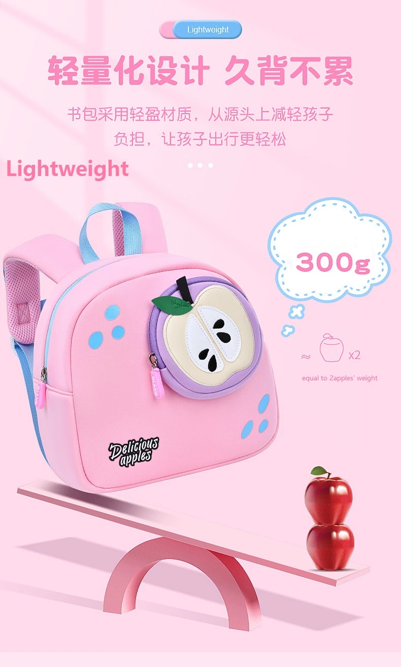 Good Price High Quality Kindergarten Backpack Eco-Friendly Kid Bag for Girls Boys