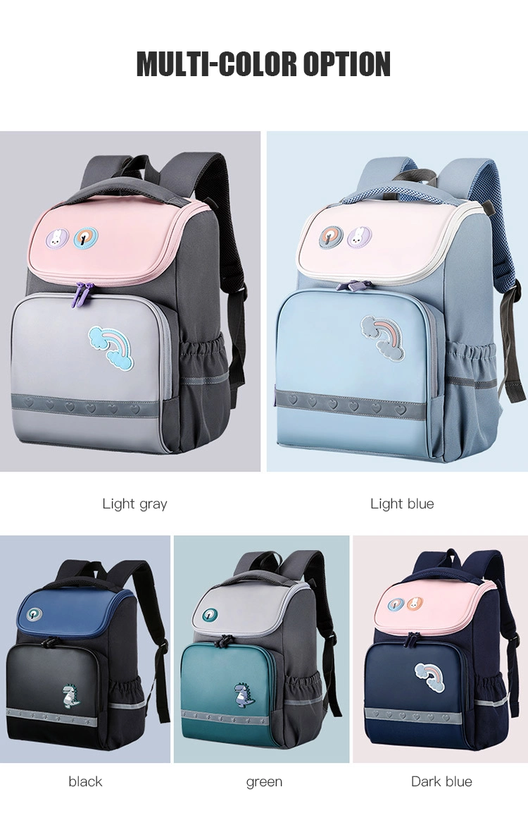 School Bags Lightweight Weight-Reducing Breathable Cute Children&prime;s Backpack