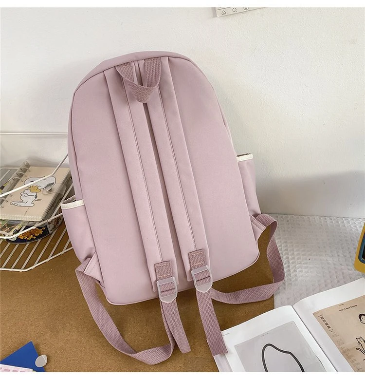 Campus High-Capacity Good Quality Leisure Backpack Female Male with Rabbit Ears