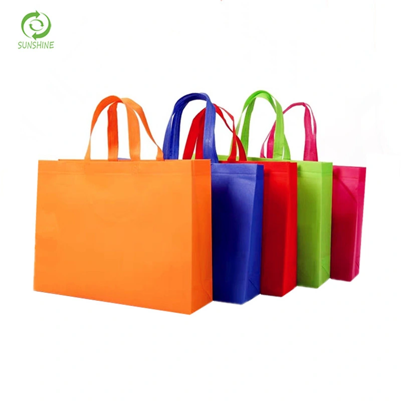 Wholesale Custom Personalized Non Woven Bag Promotional Reusable Cloth Shopping Tote Bags with Logo