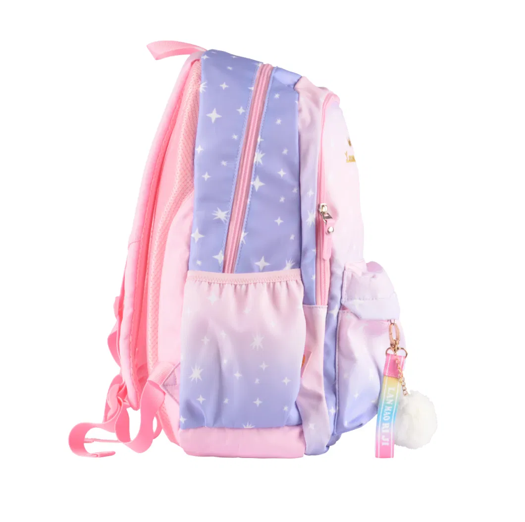 Promotional Large Capacity Children&rsquor; S Lightweight Backpack Student School Bags for Girls