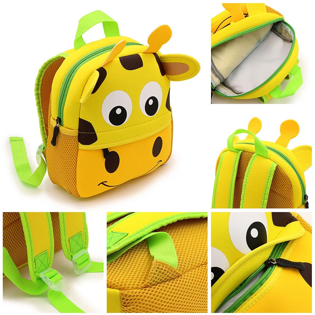 Little Kid Toddler Backpack Baby Boys Girls Kindergarten Pre School Bags Cute Neoprene Cartoon Backpacks for Children