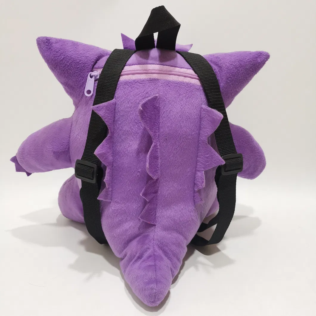 30 Cm OEM Cartoon Lisenced Plush Toys Soft Stuffed Backpack Cool Gifts for Kids