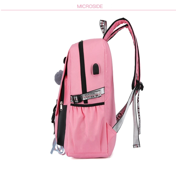 Women School Backpacks Anti Theft School Bags USB Charge Backpack for Teenagers Girls Boys Child Travel Bag Waterproof Bagpack