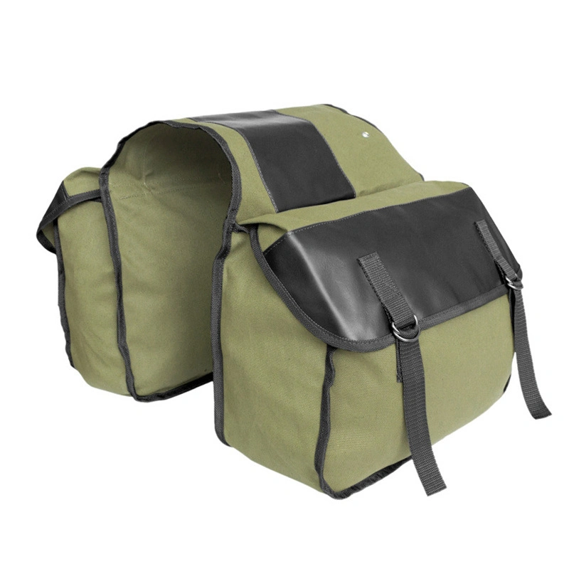 Saddle Bag Waterproof 600d Oxford Cloth ATV Saddle Bag W/ Insulated Cup Holder &amp; Phone Pocket Tank Storage Bag Bl13184