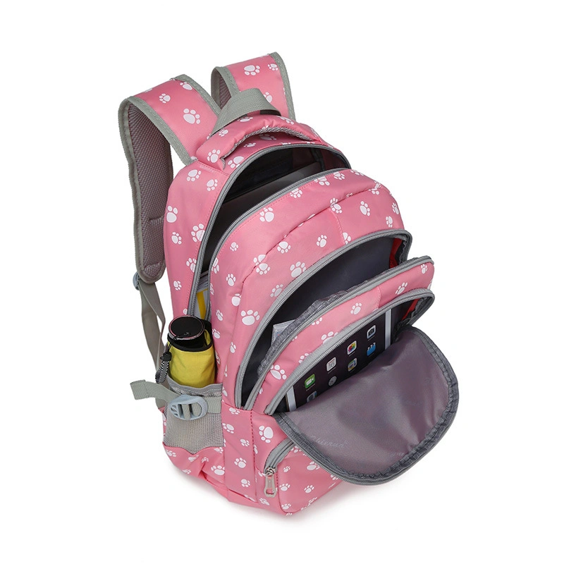 Three-Piece Sets Fashion Girl Waterproof Primary Child School Student Pack Bag Backpack with Lunch and Pencil Pen Bag (CY6892)