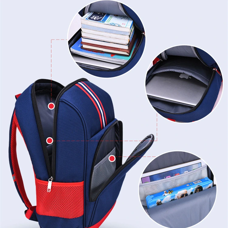 Kindergarten Children School Bag Preppy Style Breathable Waterproof Kids Backpack Concise Style