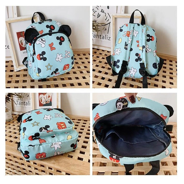 High Quality Children Bag Cute Cartoon Kids Bags Kindergarten Preschool Backpack for Boys Girls Baby School Bags 3-6 Years Old