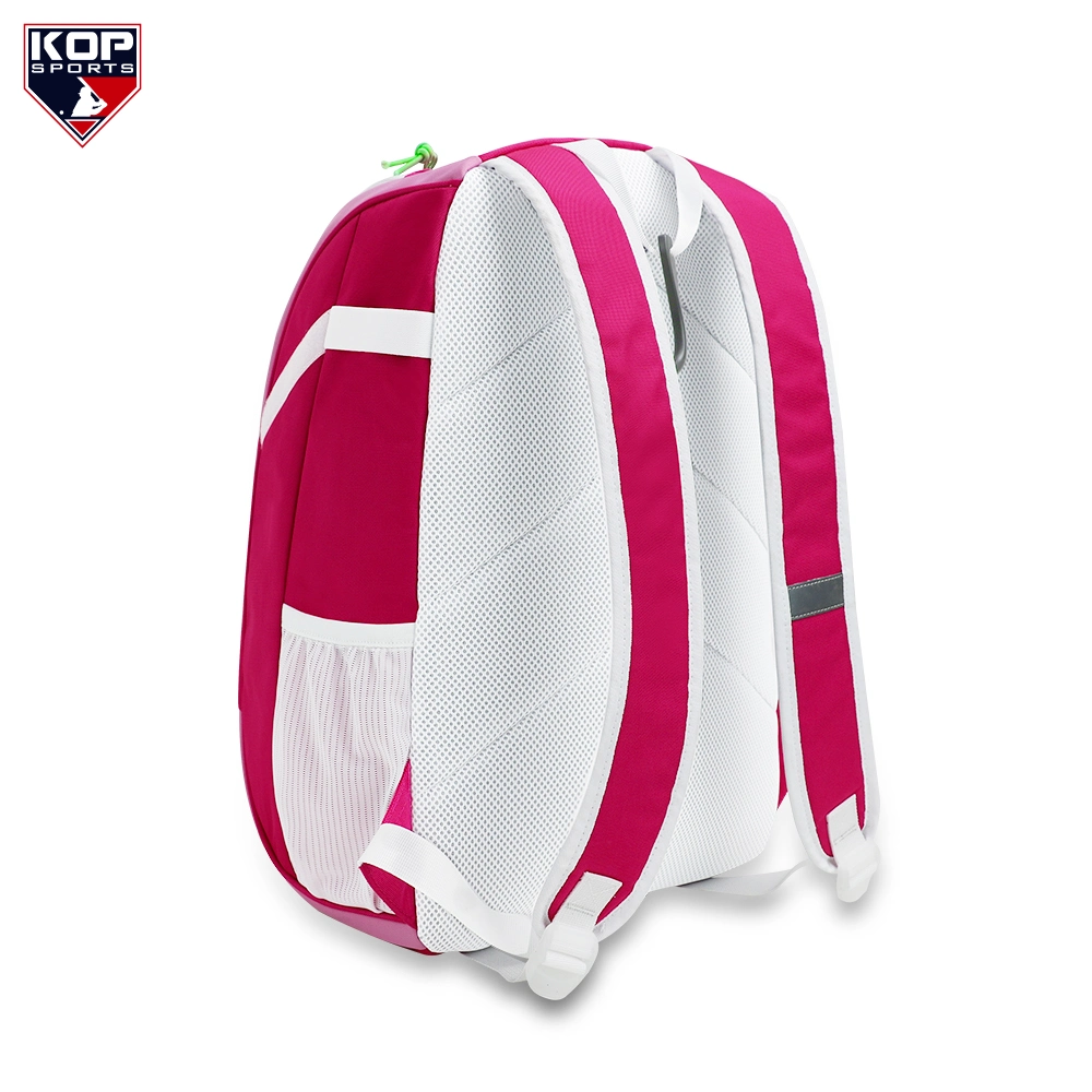 Kopbags Wholesale Custom Pink Baseball Bat Backpack for Girl Kids Softball Bags