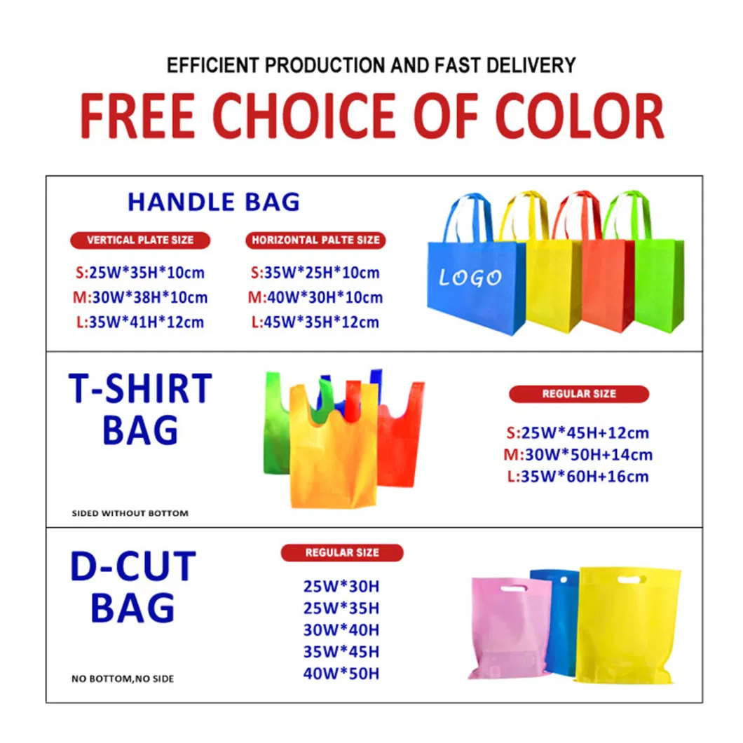 Wholesale Custom Personalized Non Woven Bag Promotional Reusable Non-Woven Bag Cloth Shopping Tote Bags with Logo