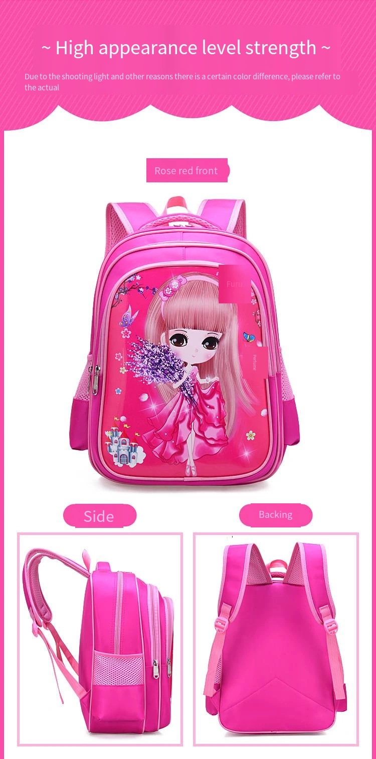 Color Cartoon Cute New School Bags Wholesale Boys and Girls Backpack