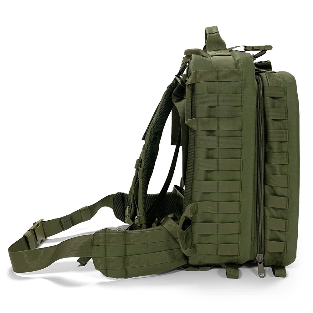 2 in 1 Tactical Outdoor Emergency Backpack Medical Supplies Bag for Hiking Trekking Hunting Camping First Aid