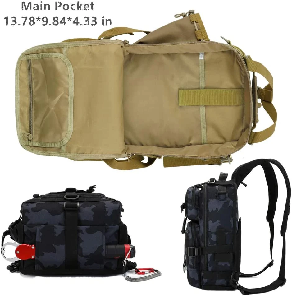 Fishing Tackle Backpack; Fishing Gear Backpack Bag