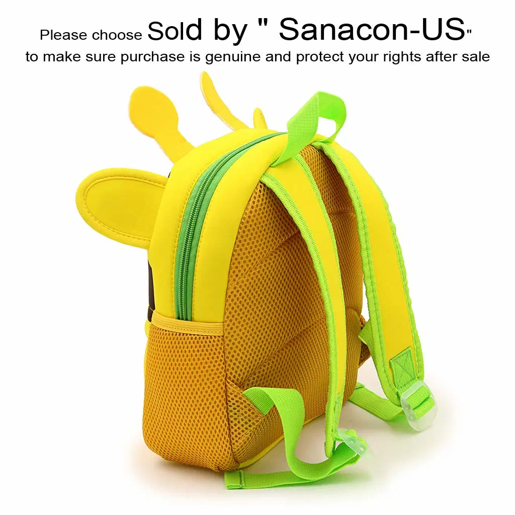 Little Kid Toddler Backpack Baby Boys Girls Kindergarten Pre School Bags Cute Neoprene Cartoon Backpacks for Children