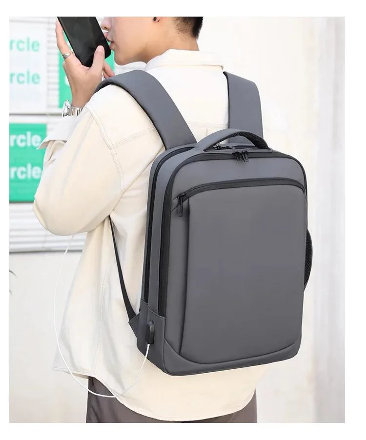 Backpack Simple Business Travel Backpack Student Schoolbag Oxford Computer Bag