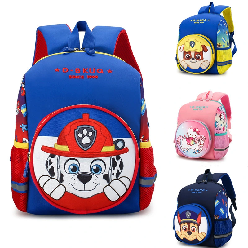 New Cute Children&prime;s Schoolbag Kindergarten Boys and Girls Baby Cartoon Backpack