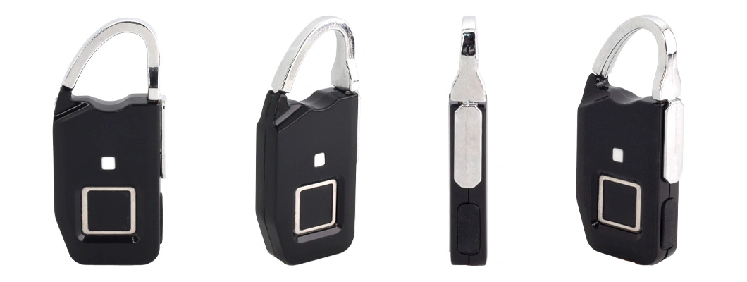 Smart Colorful Zinc Alloy Fingerprint Padlock for Luggage