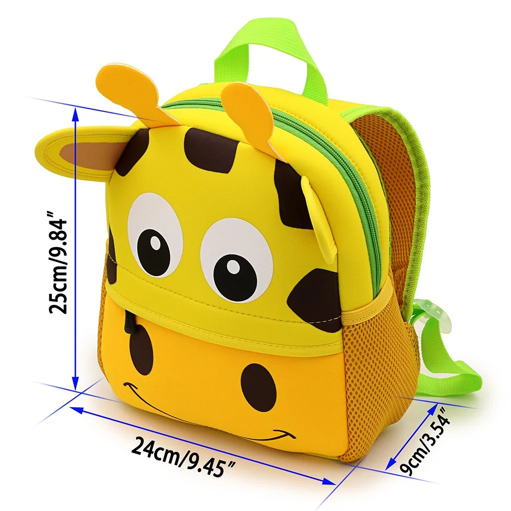 Little Kid Toddler Backpack Baby Boys Girls Kindergarten Pre School Bags Cute Neoprene Cartoon Backpacks for Children