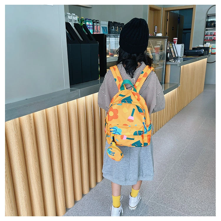 Children Elementary High School Bags Kid Cartoon Bear Doll Girl Casual Backpack for Travel