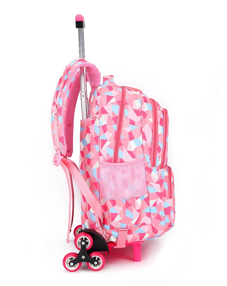 Wholesale Trolley Children School Backpack with Wheels Trolley Bag