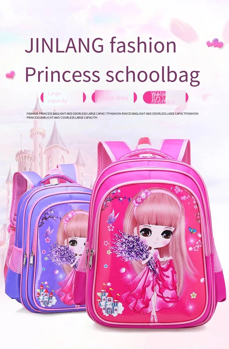 Color Cartoon Cute New School Bags Wholesale Boys and Girls Backpack