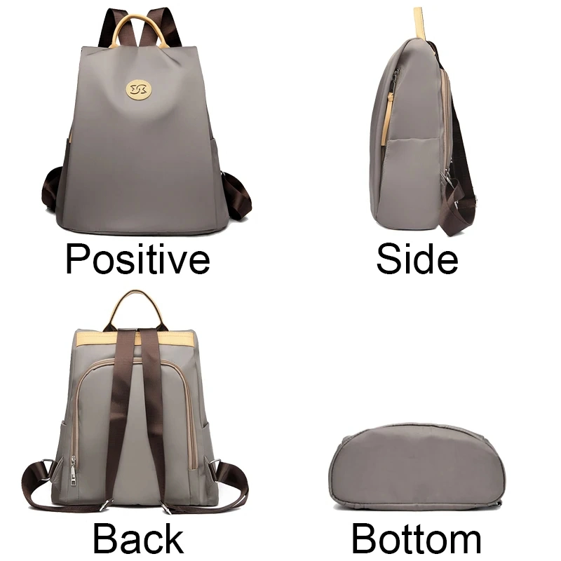 Casual Anti-Theft Oxford Ladies Rucksack Mochila New School Shoulder Bags for Teenager Girl Sac Waterproof Women Backpack