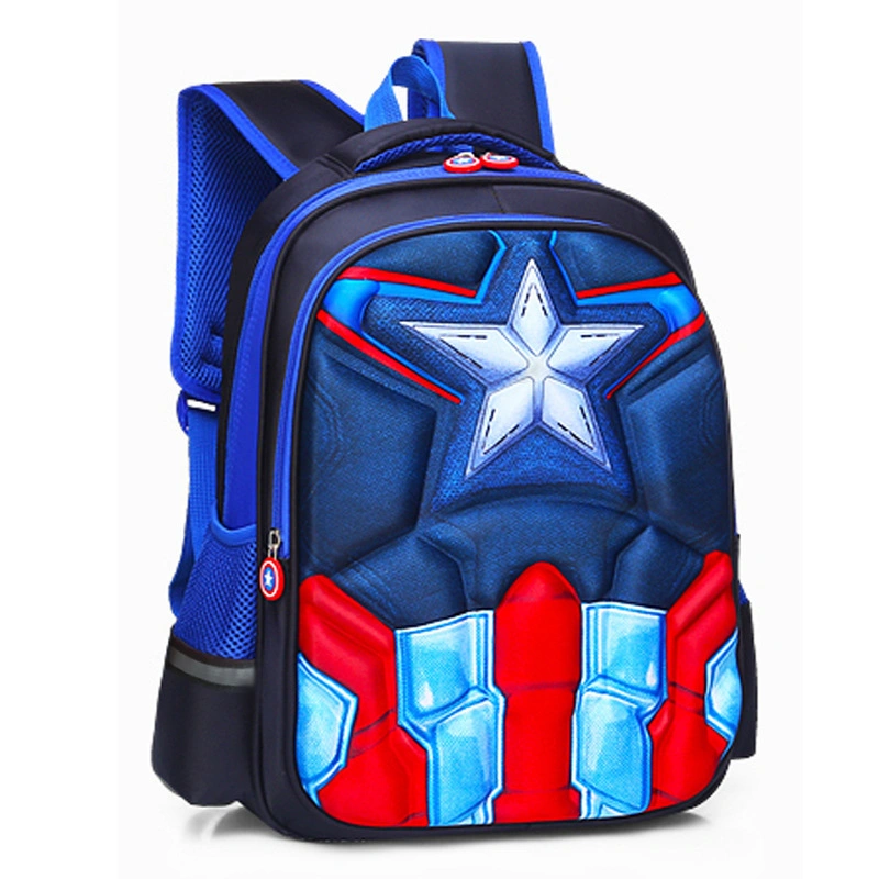 Cool 3D Kids School Bags for Boys Cartoon Backpack for Teenagers Book Bags for Hot Sale