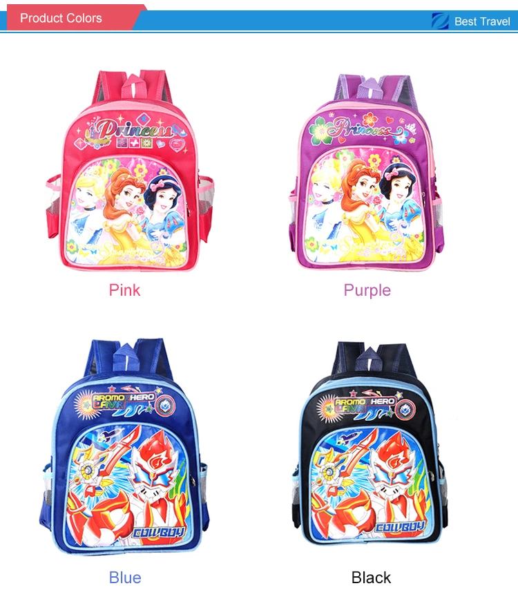 Custom Children Bookbag Book Bags Students Backpack School Bag for Kids