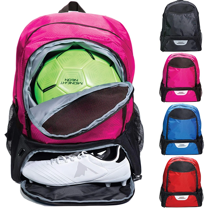 School Foldable Teenager Fashion Large Child Custom Sports Soccer Backpack