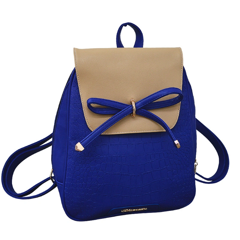 Fashion Backpack Bow Double Shoulder Bag Female