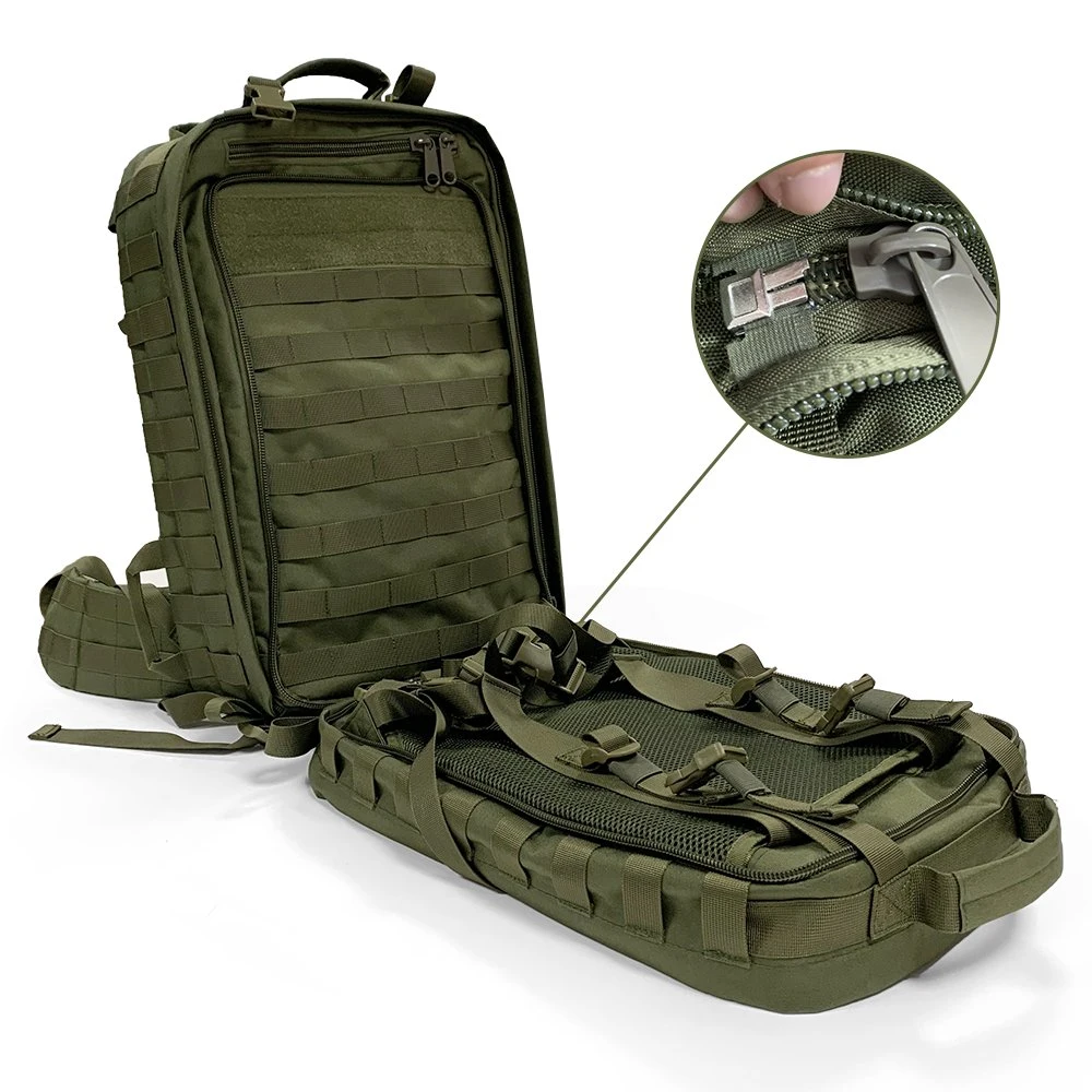 2 in 1 Tactical Outdoor Emergency Backpack Medical Supplies Bag for Hiking Trekking Hunting Camping First Aid