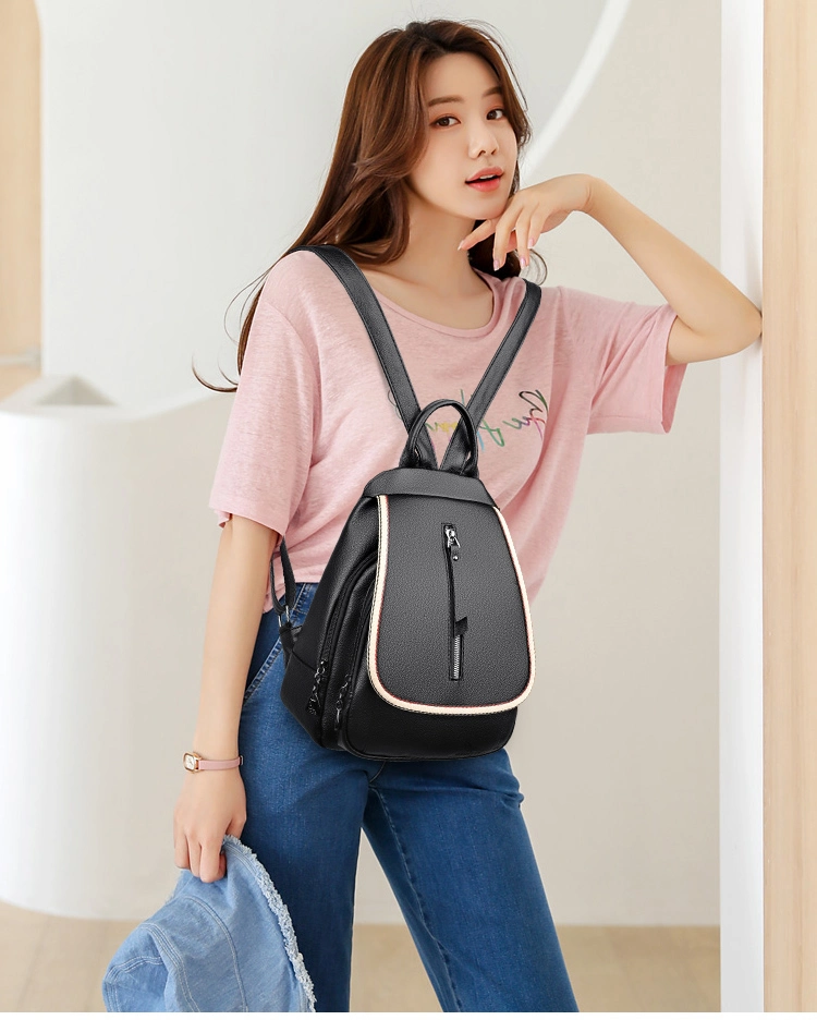 Wide Silver Best Price Fashion School Bags for Girls Designer Backpack