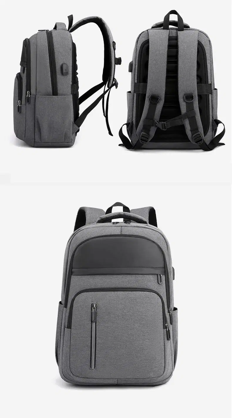 Men Multifunctional 15.6 Inch Laptop Backpack Travel Notebook Bag Business USB Fashion School Bag Pack for Male Women Female