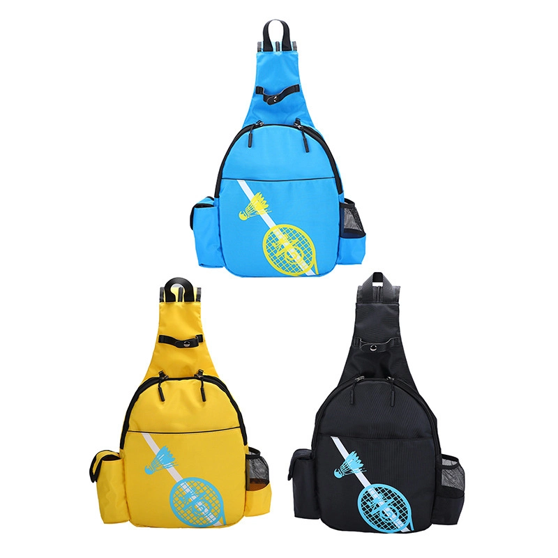 Casual Large Capacity Teenager Tennis Racket Holder Bag Men Woven Sport Tennis Racket Backpack Bag