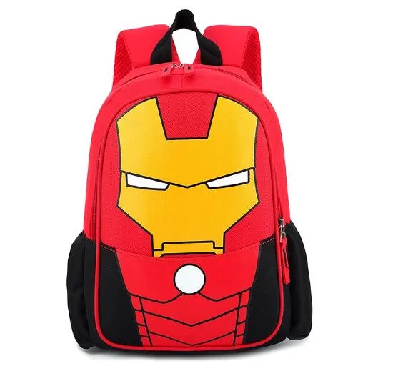 New Cartoon Cute Children Backpack Bag Kindergarten Boy Spiderman School Bag School Backpack