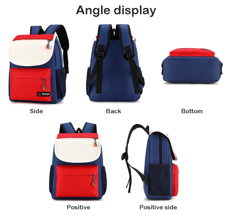 Sports Present Kids Backpack for Children Students Custom Logo Promotion Souvenir Bag