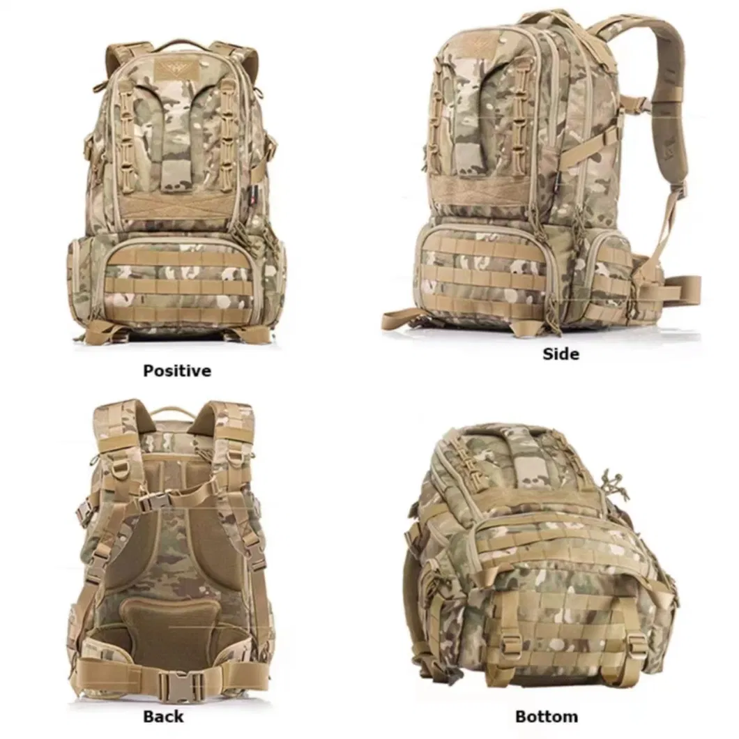 Nylon Korean Digital Camouflage Hiking Day Pack Assault Tactical Backpack