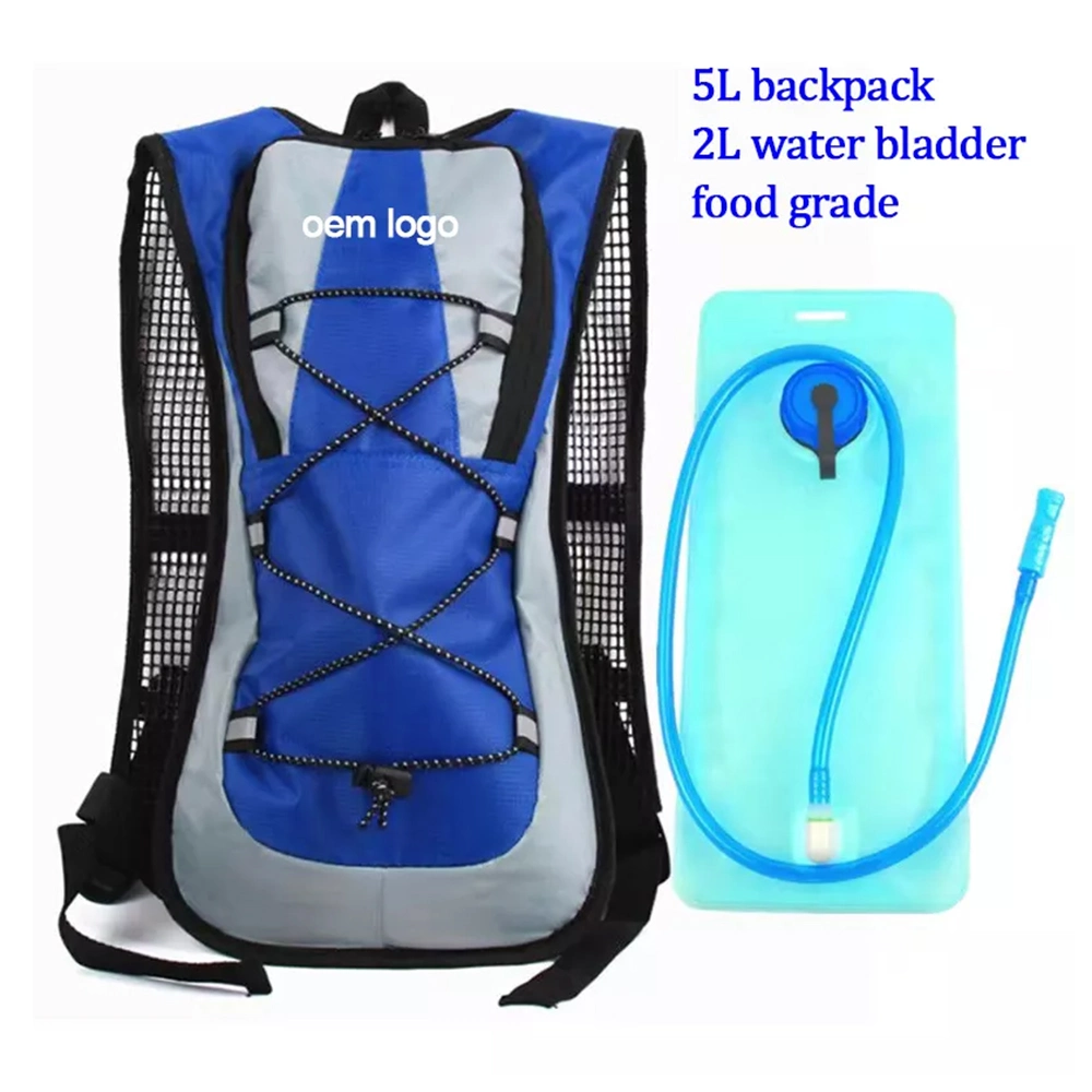 Colorful Hiking Travel Bicycle Backpack Water Bag Custom Hydration Pack Cycling Running Hydration Backpack with Water Bladder