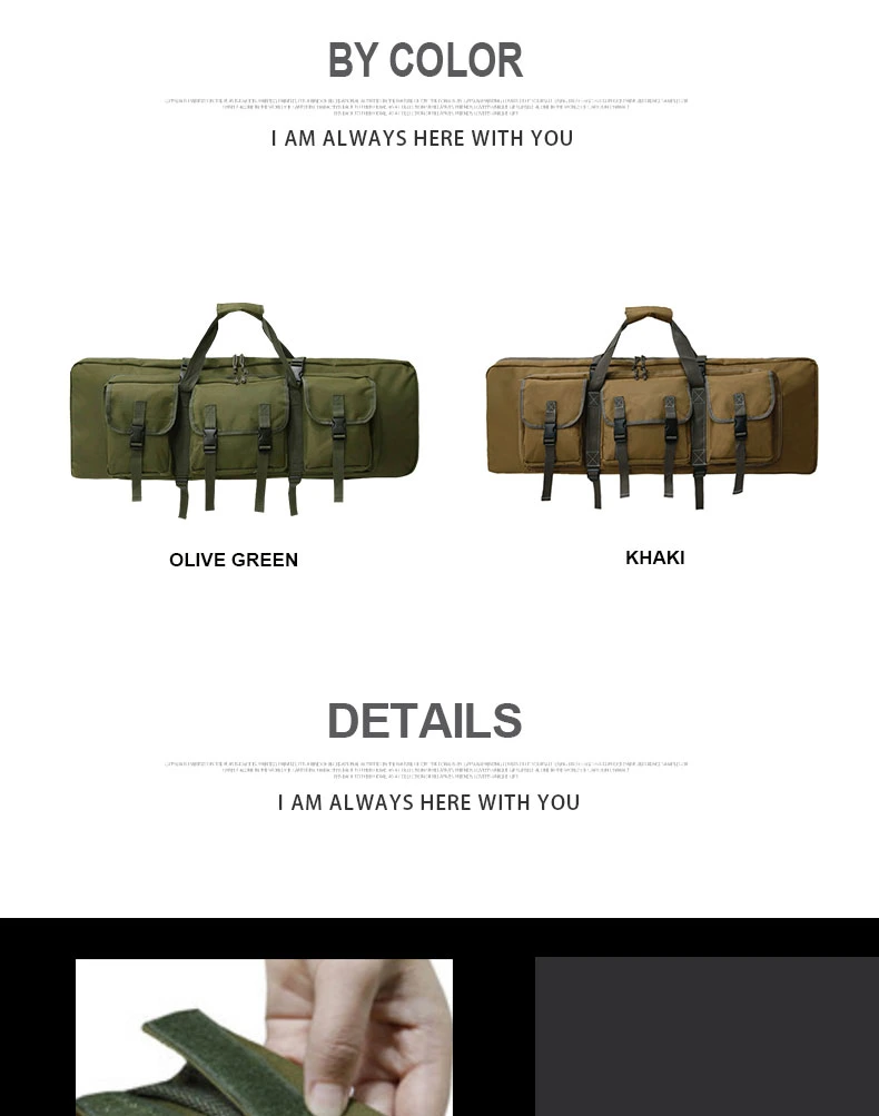 Tactical Military Long Size Handbag Backpack with Many Bags