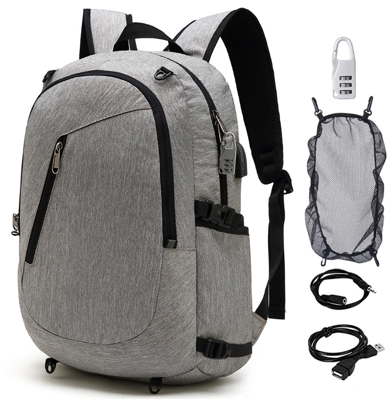 Sport Laptop Backpack School Bag for Teenager Boys Soccer Ball Pack Bag Gym Bags Male with Football Basketball Net Rucksack