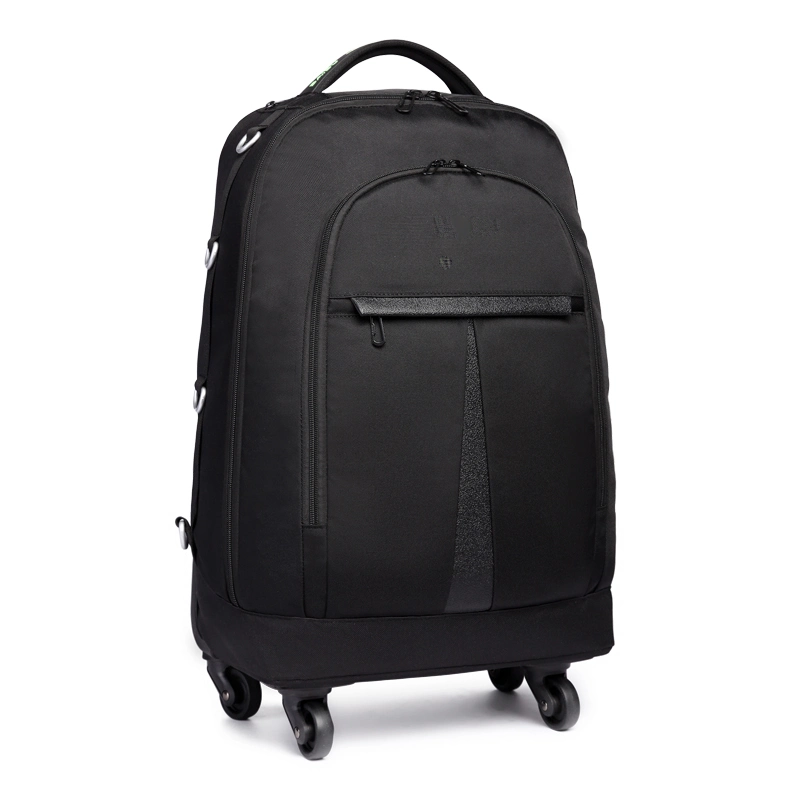 Wheeled Rolling Trolley Leisure Casual Business Travel Laptop Computer Notebook Luggage Case Backpack Pack Bag (CY6910)