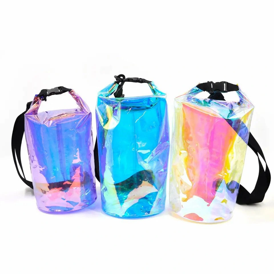 Outdoor Durable Foldable Canoeing Hiking Kids Mini Clear PVC Dry Tarpaulin Bag China Manufacturer Climbing 10L Hiking Backpack