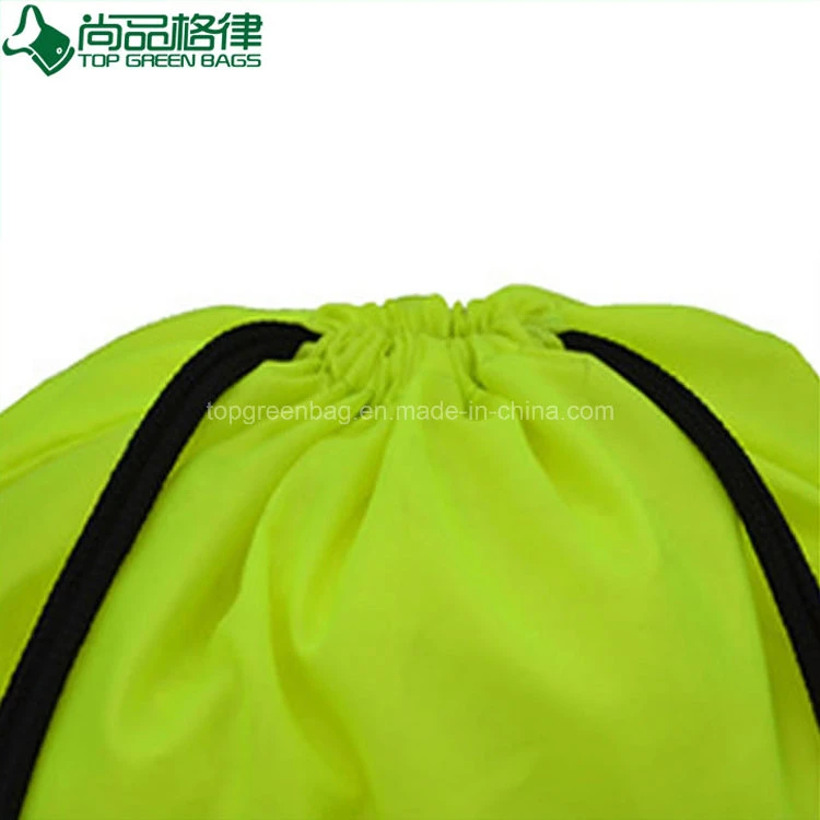 Custom Polyester Draw String Bag Knapsack Drawstring Backpacks Sports Bags