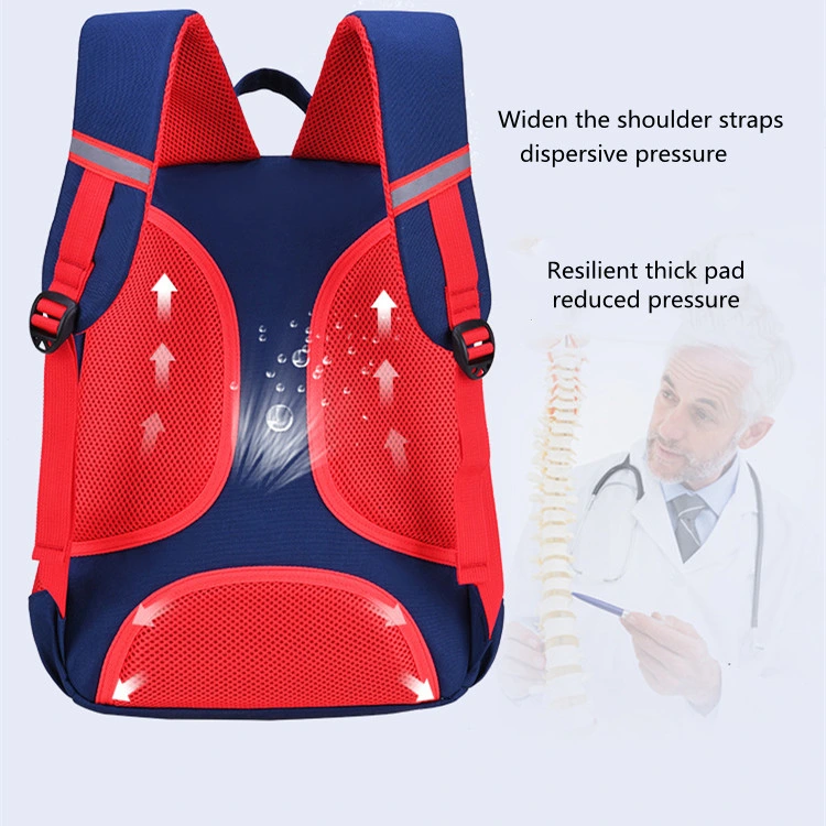 Kindergarten Children School Bag Preppy Style Breathable Waterproof Kids Backpack Concise Style