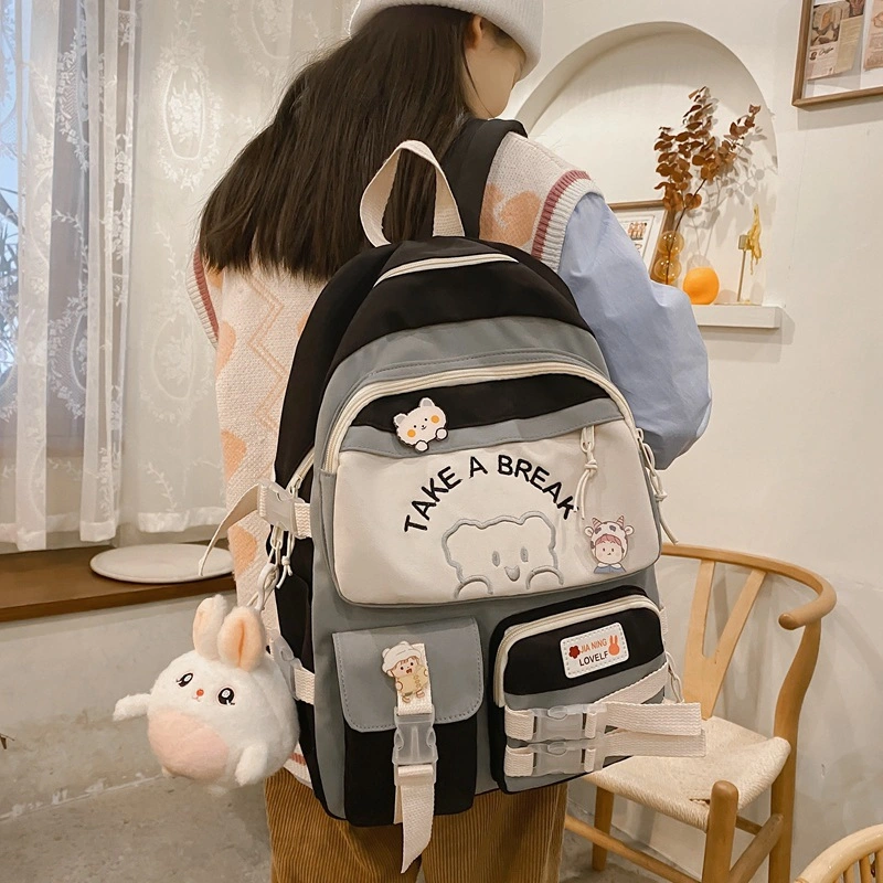 Fashion Cute Animal Printing Travel Casual Backpack for Students Teenagers Women Men Girls Boys