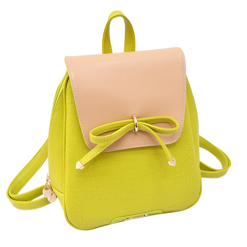 Fashion Backpack Bow Double Shoulder Bag Female