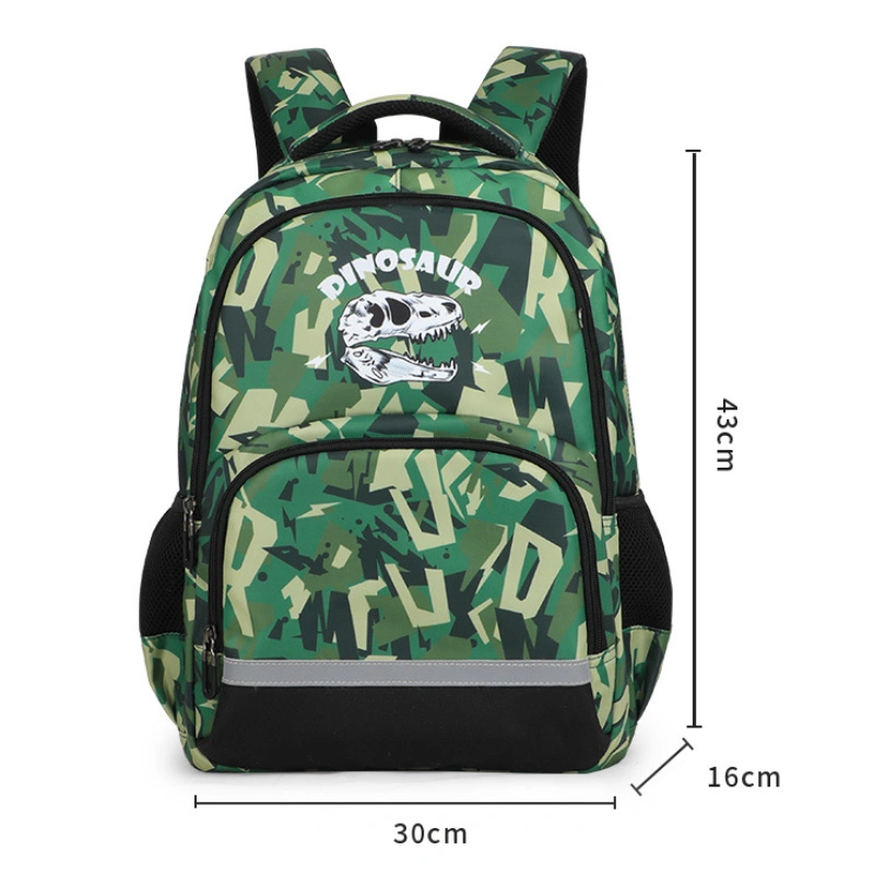 Wholesale Sublimation School Bag Water Resistant Cartoon Printed Backpacks for Boy