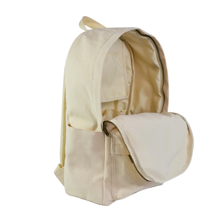 Casual Cotton Backpack for Middle School Students